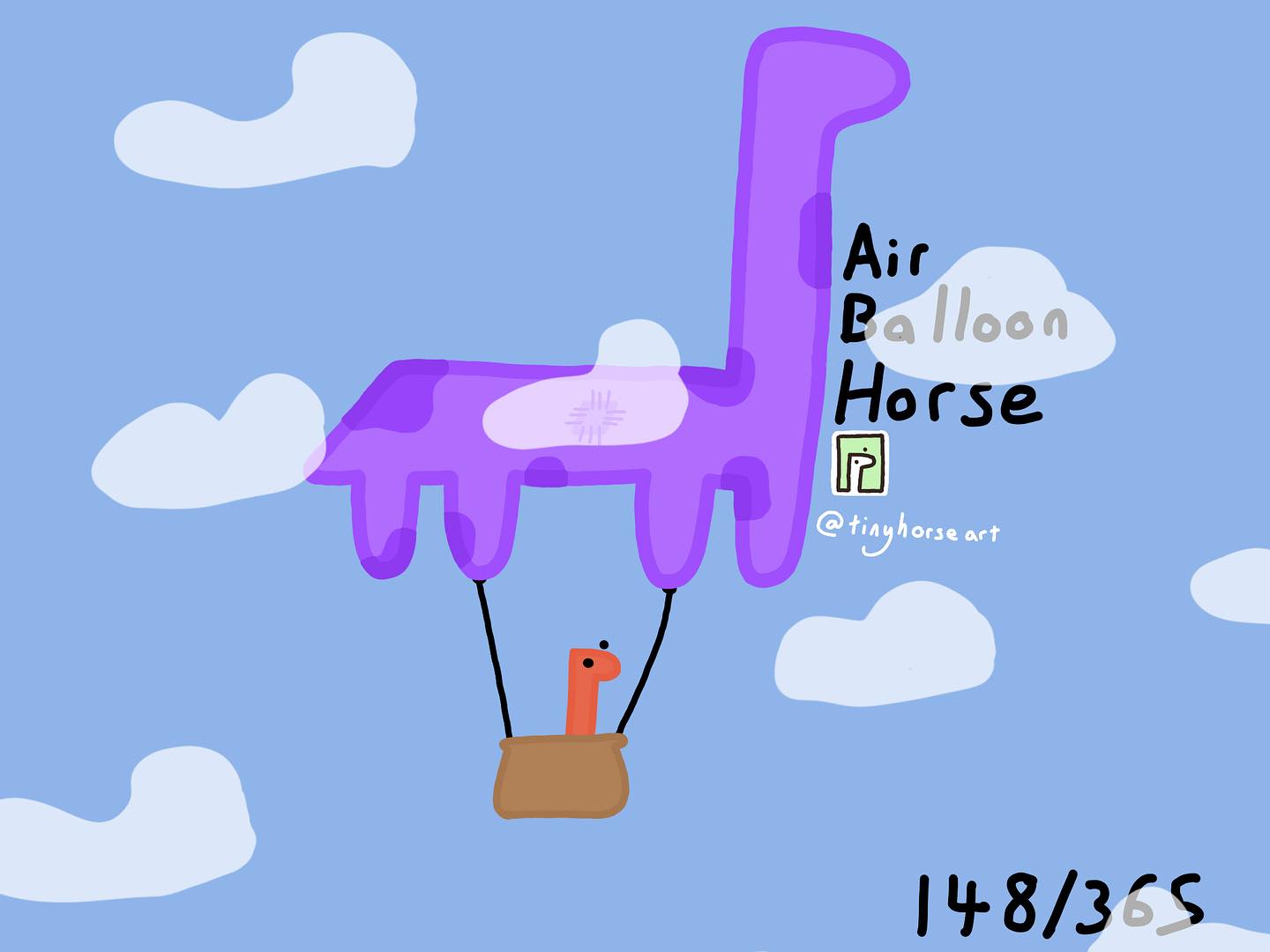 Air Balloon Horse