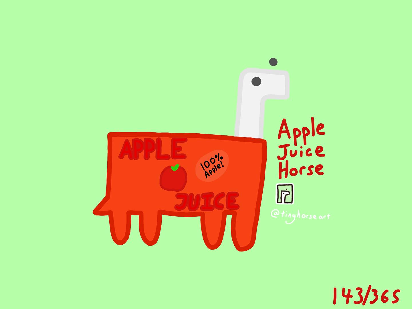 Apple Juice Horse