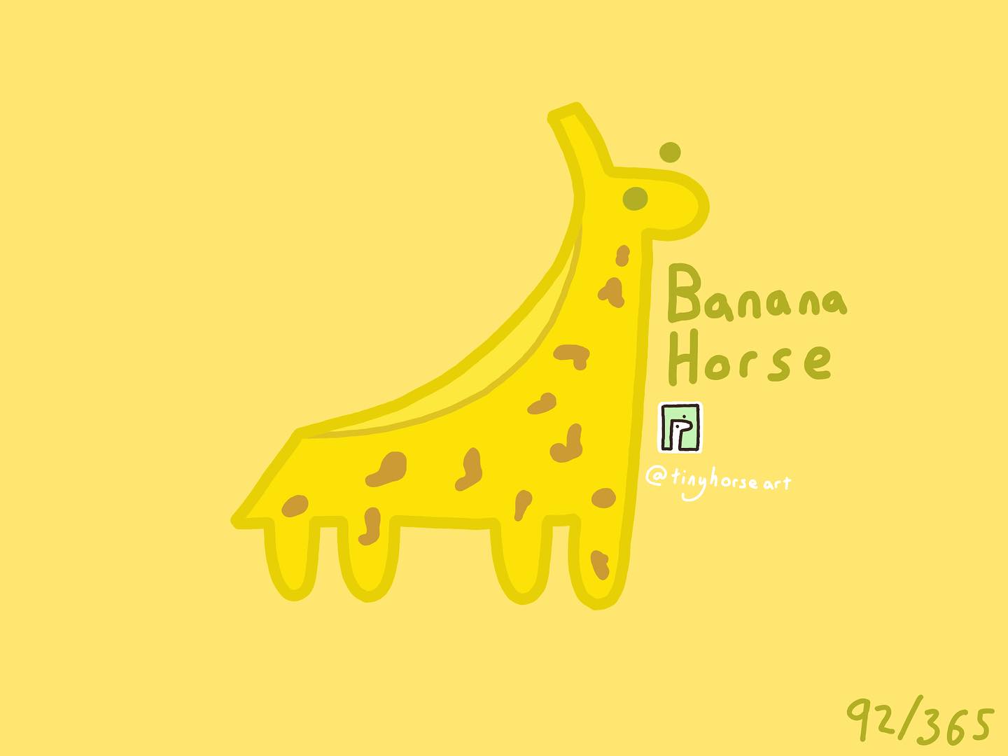 Banana Horse