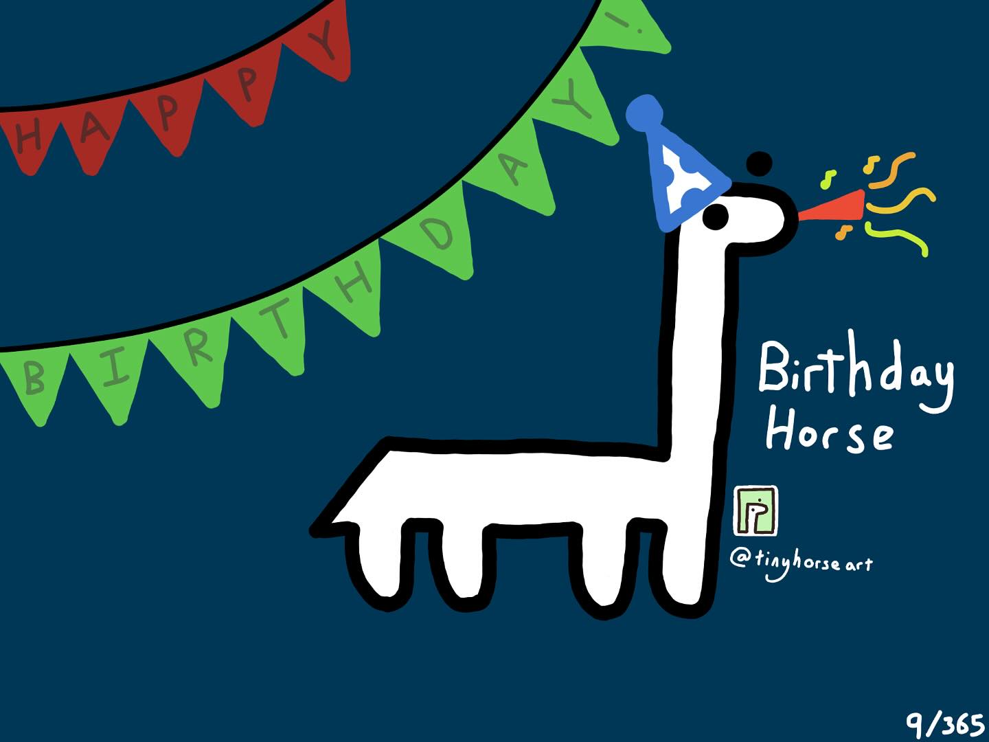 Birthday Horse