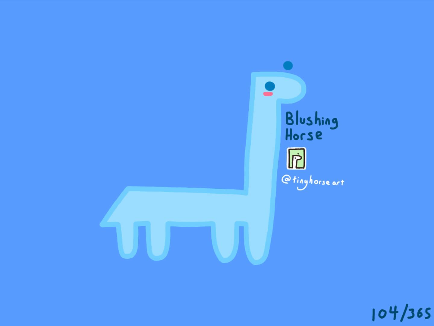 Blushing Horse