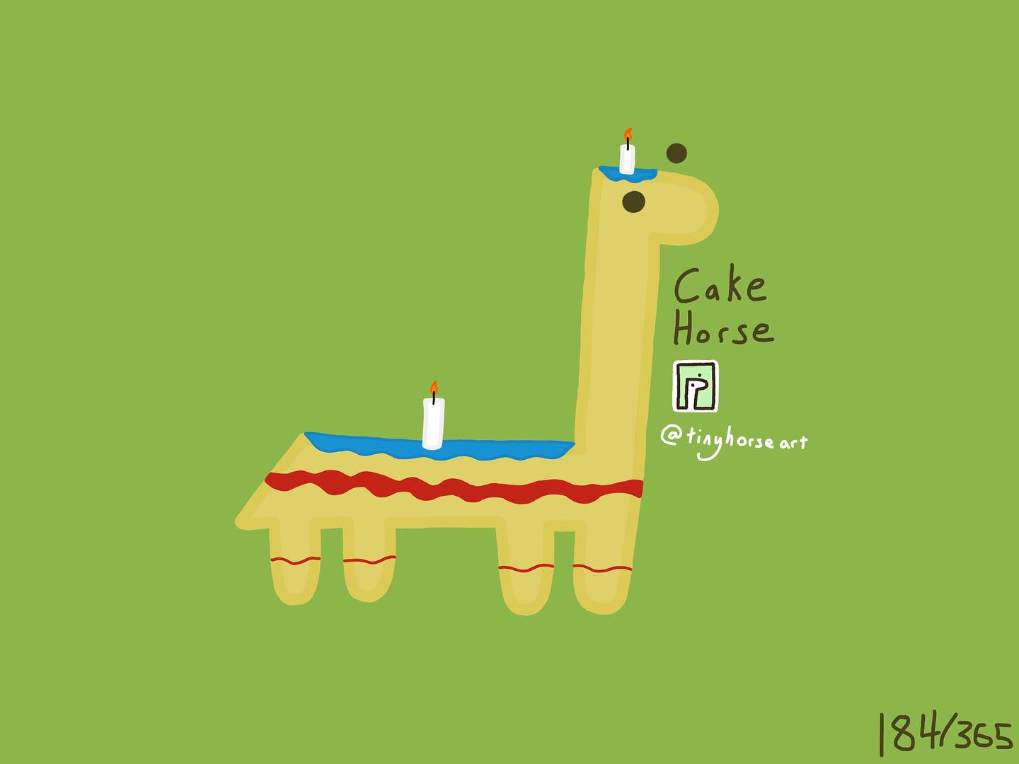 Cake Horse