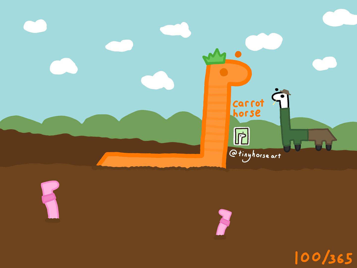 Carrot Horse