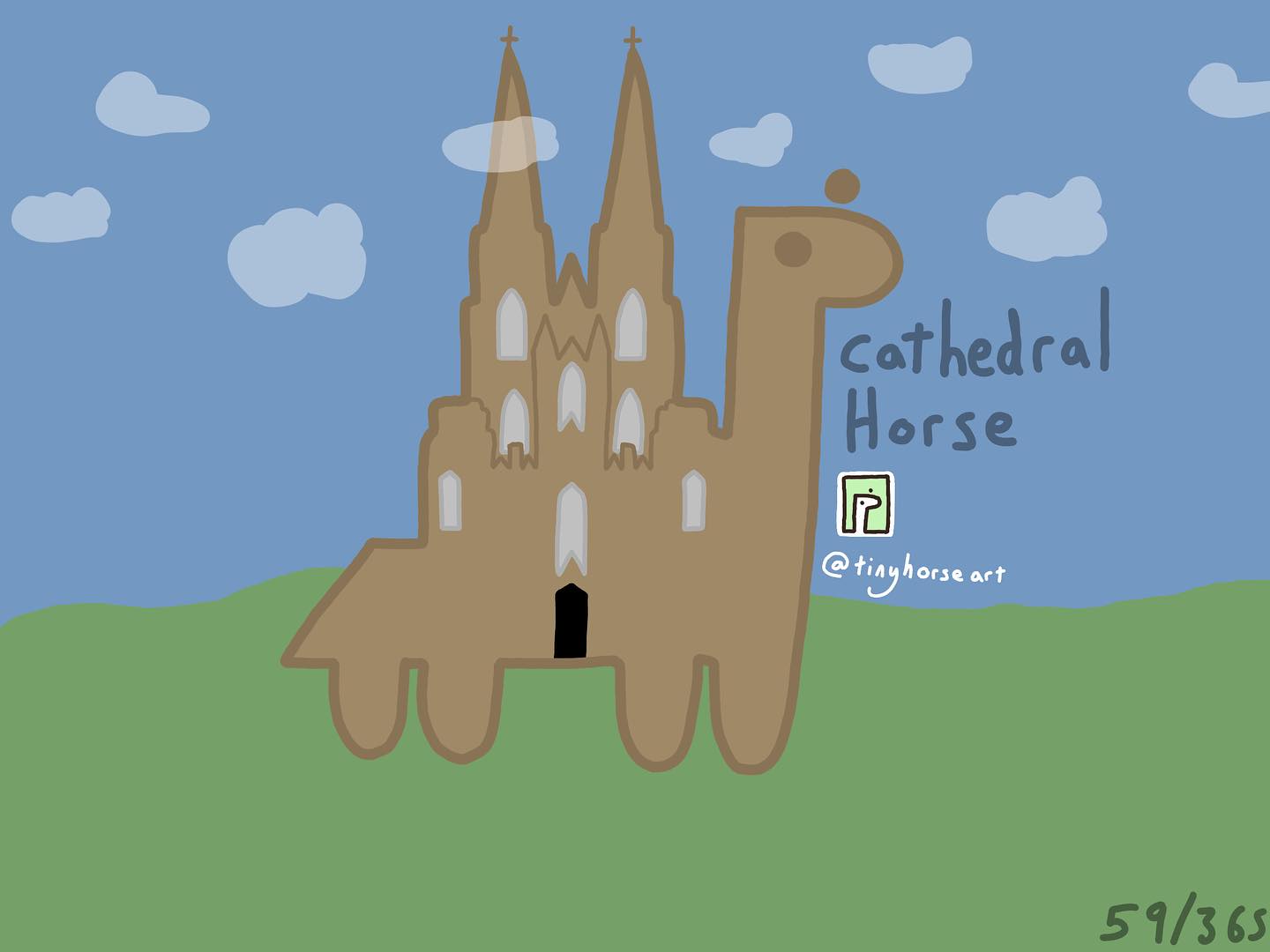 Cathedral Horse