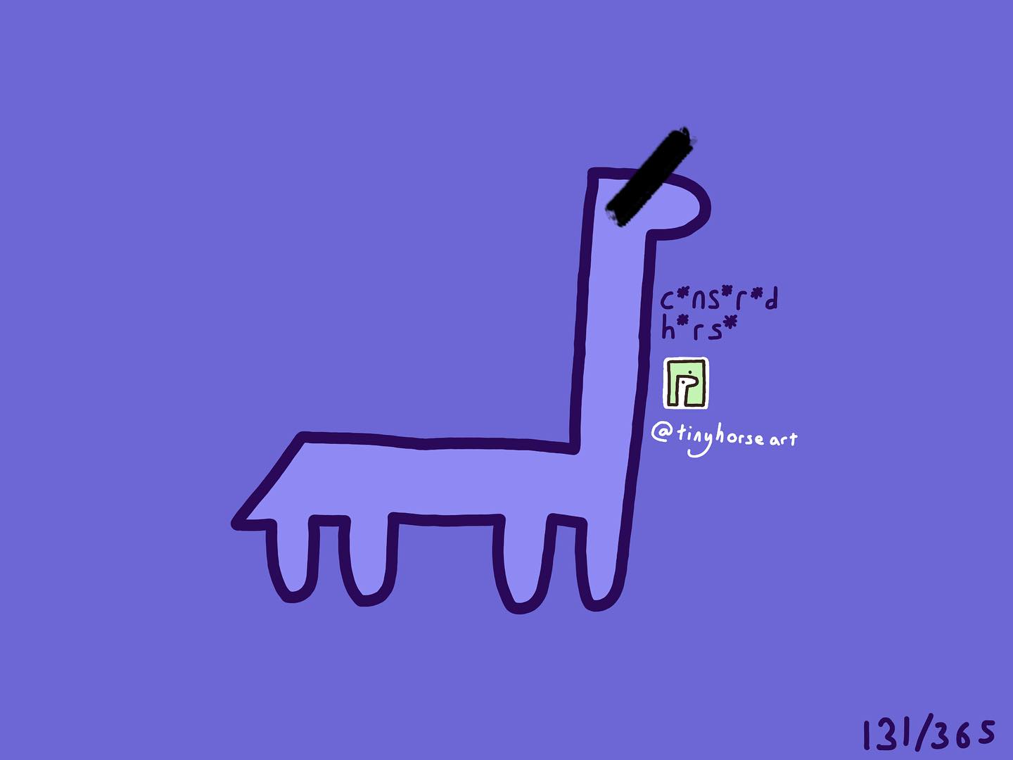 Censored Horse