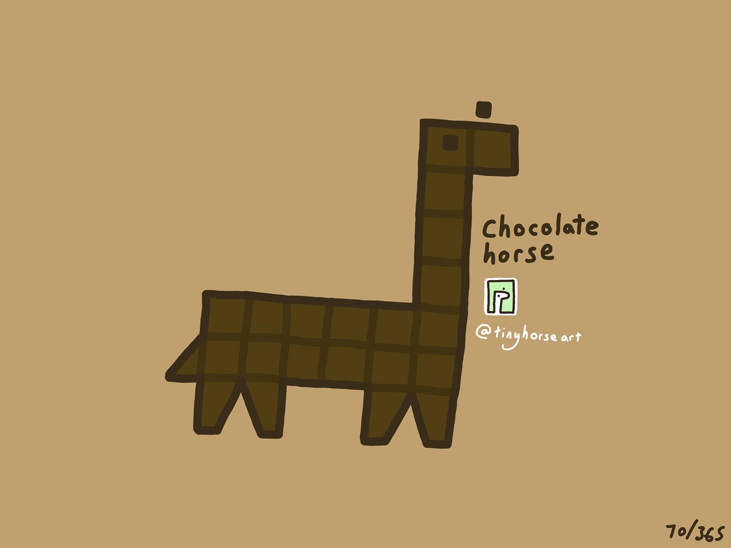 Chocolate Horse