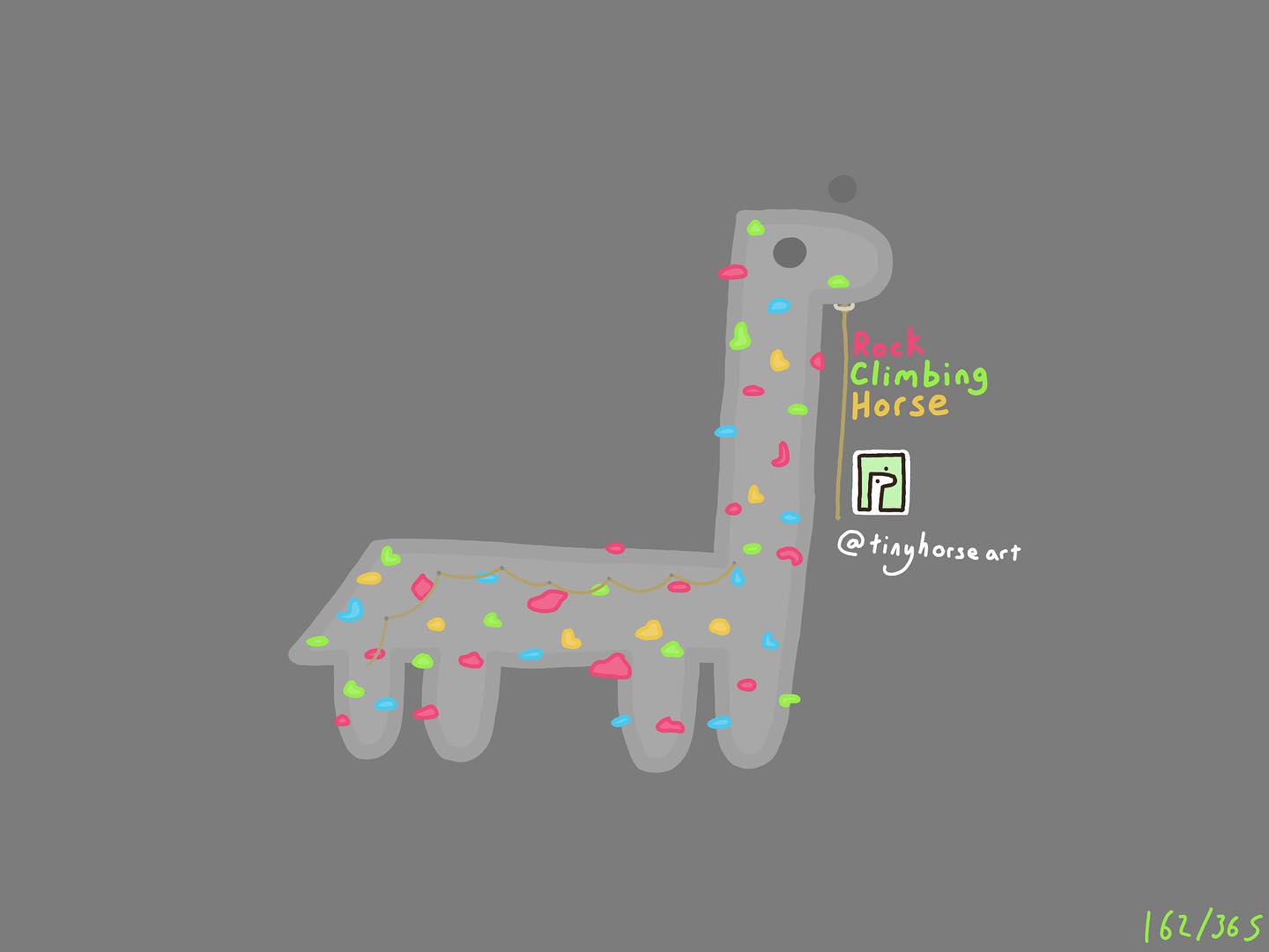 Climbing Horse
