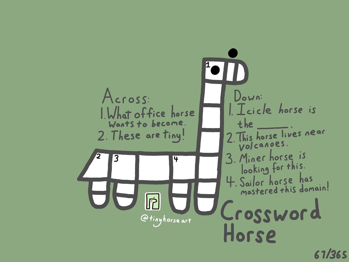 Crossword Horse