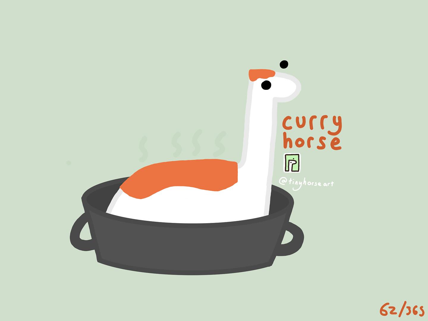 Curry Horse