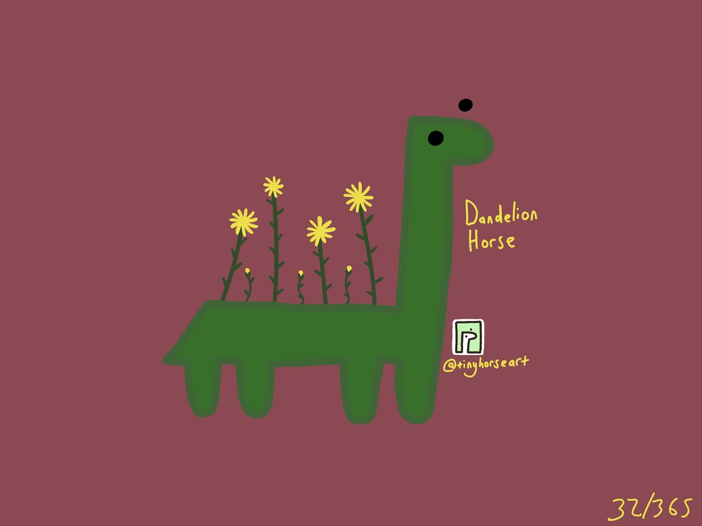 Dandelion Horse