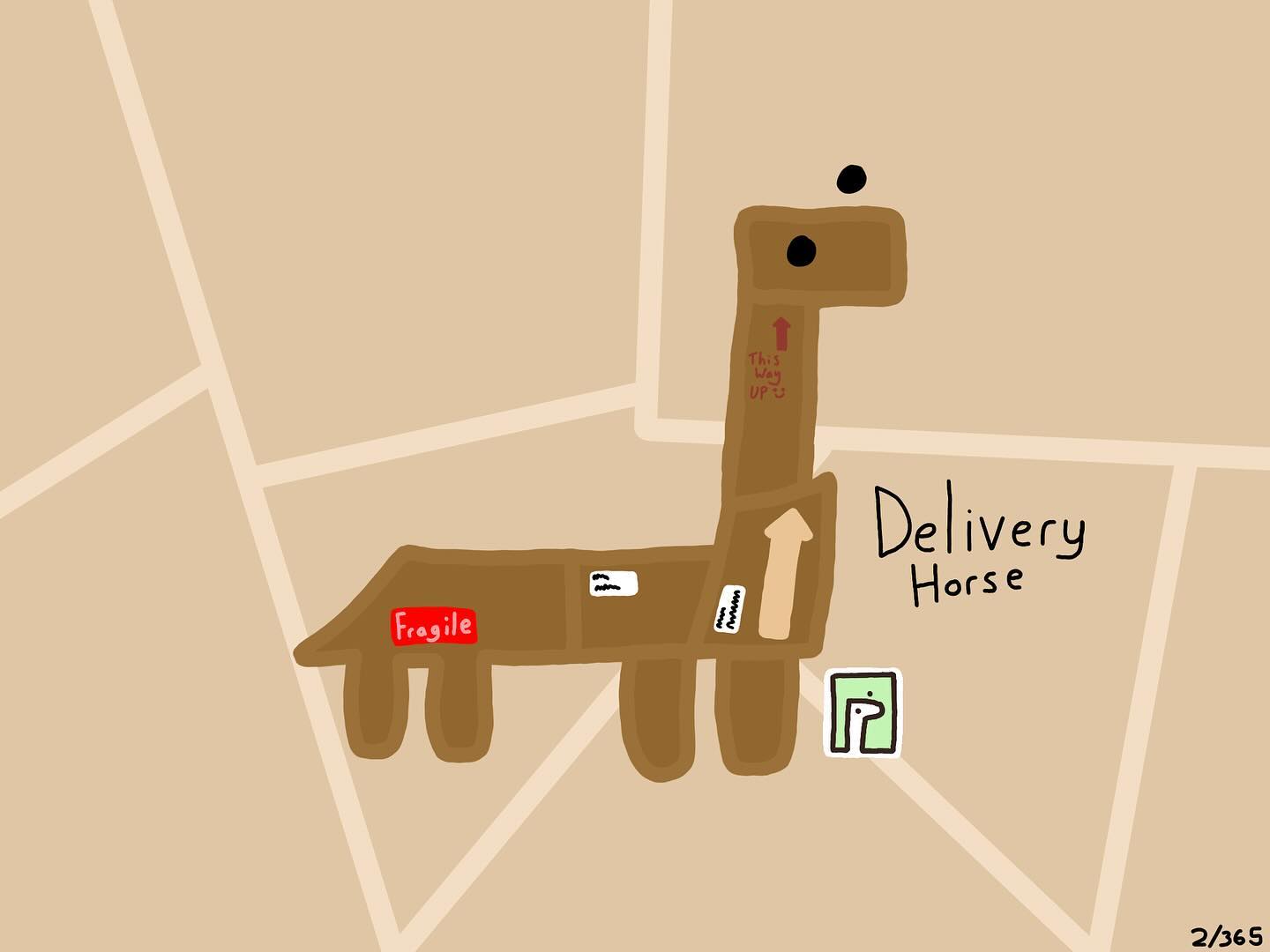Delivery Horse