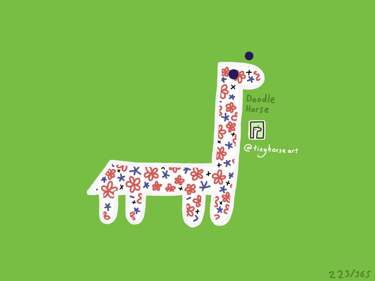 Doodle Horse
