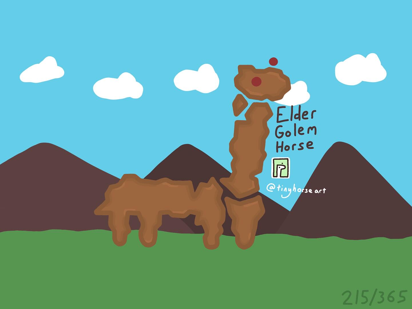 Elder Golem Horse