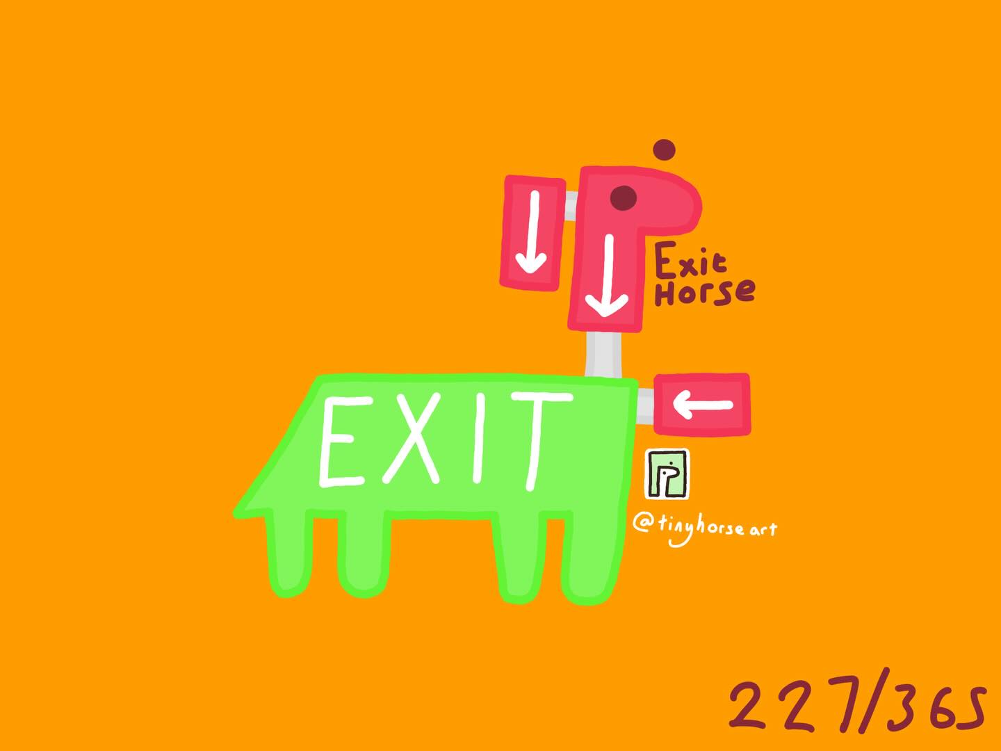 Exit Horse