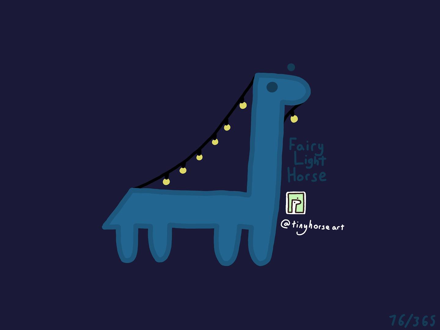 Fairy Light Horse