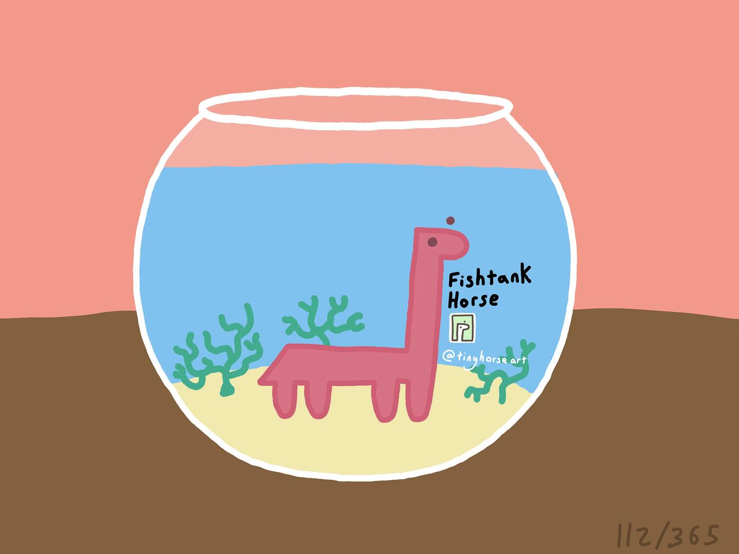 Fishtank Horse