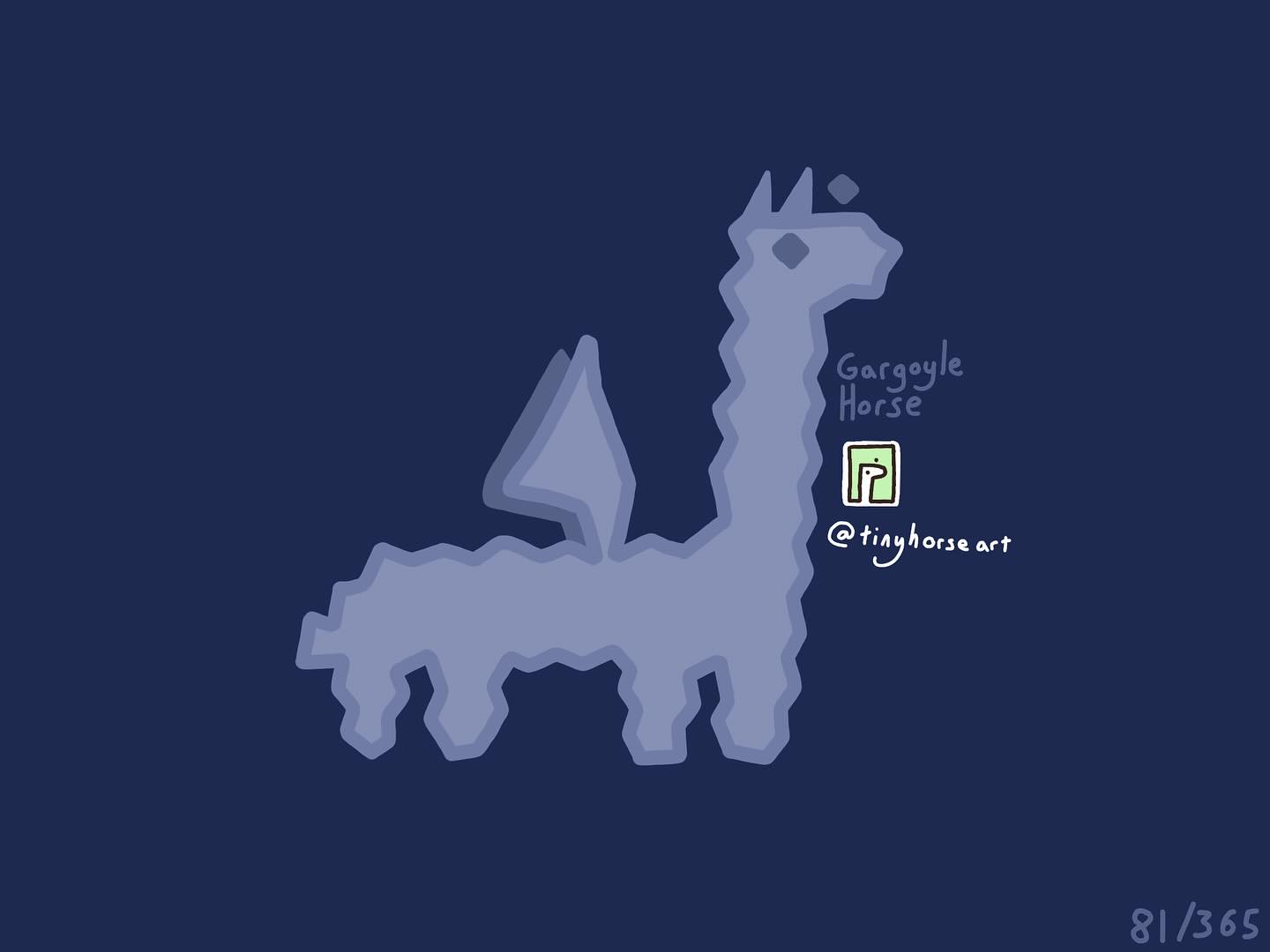 Gargoyle Horse