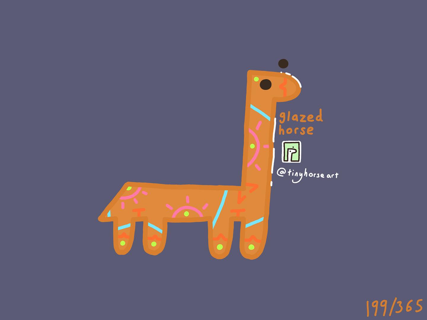 Glazed Horse