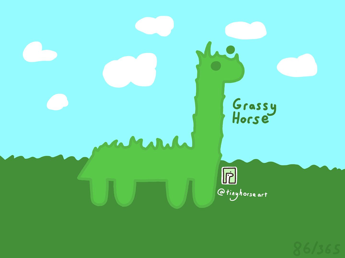 Grassy Horse