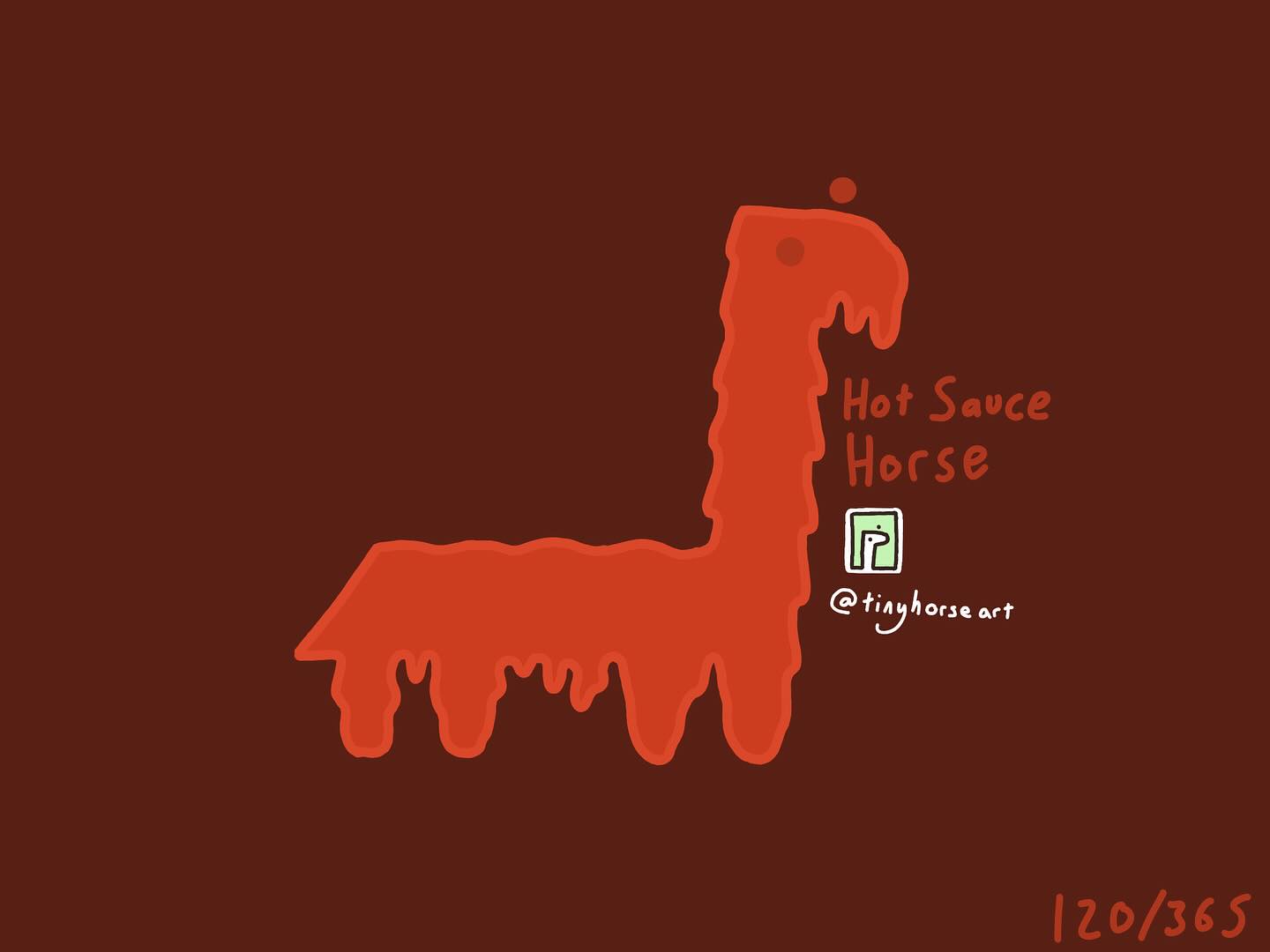 Hot Sauce Horse