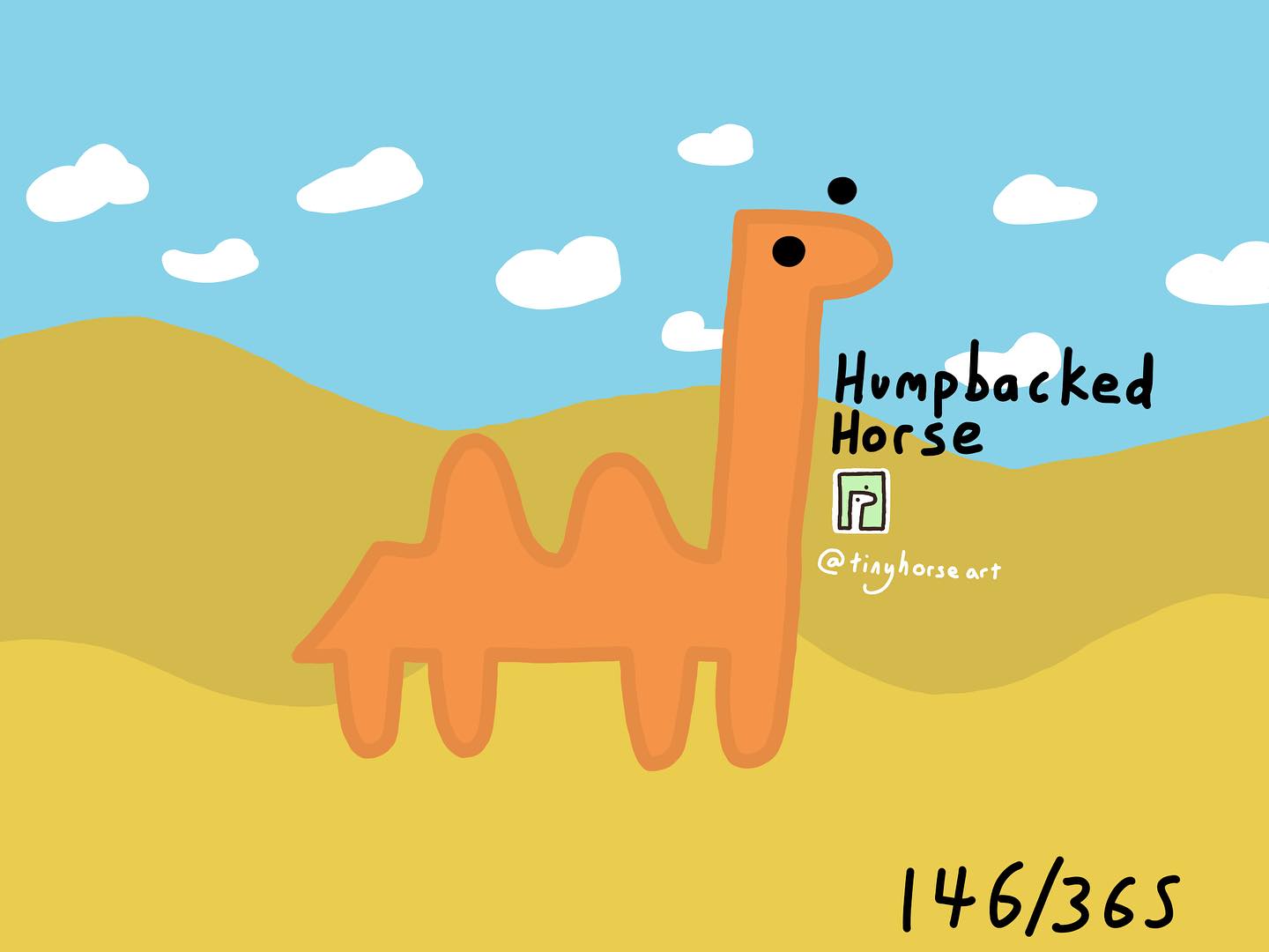 Humpbacked Horse