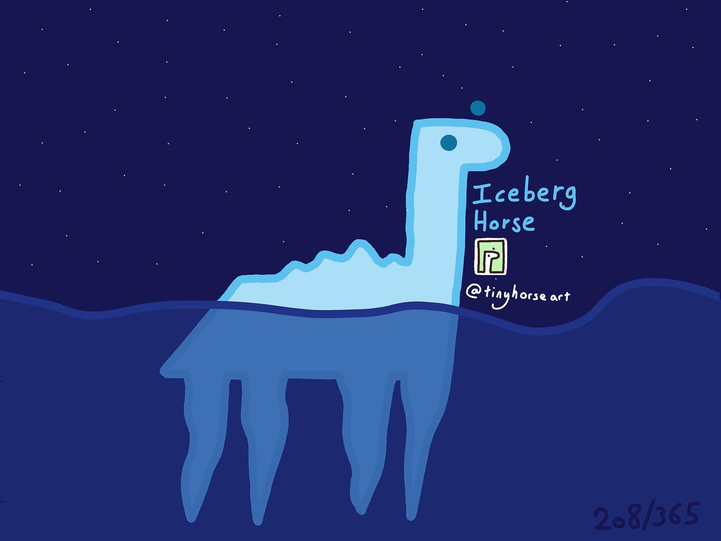 Iceberg Horse