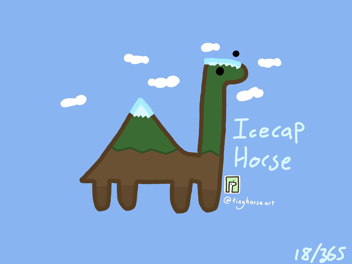 Icecap Horse