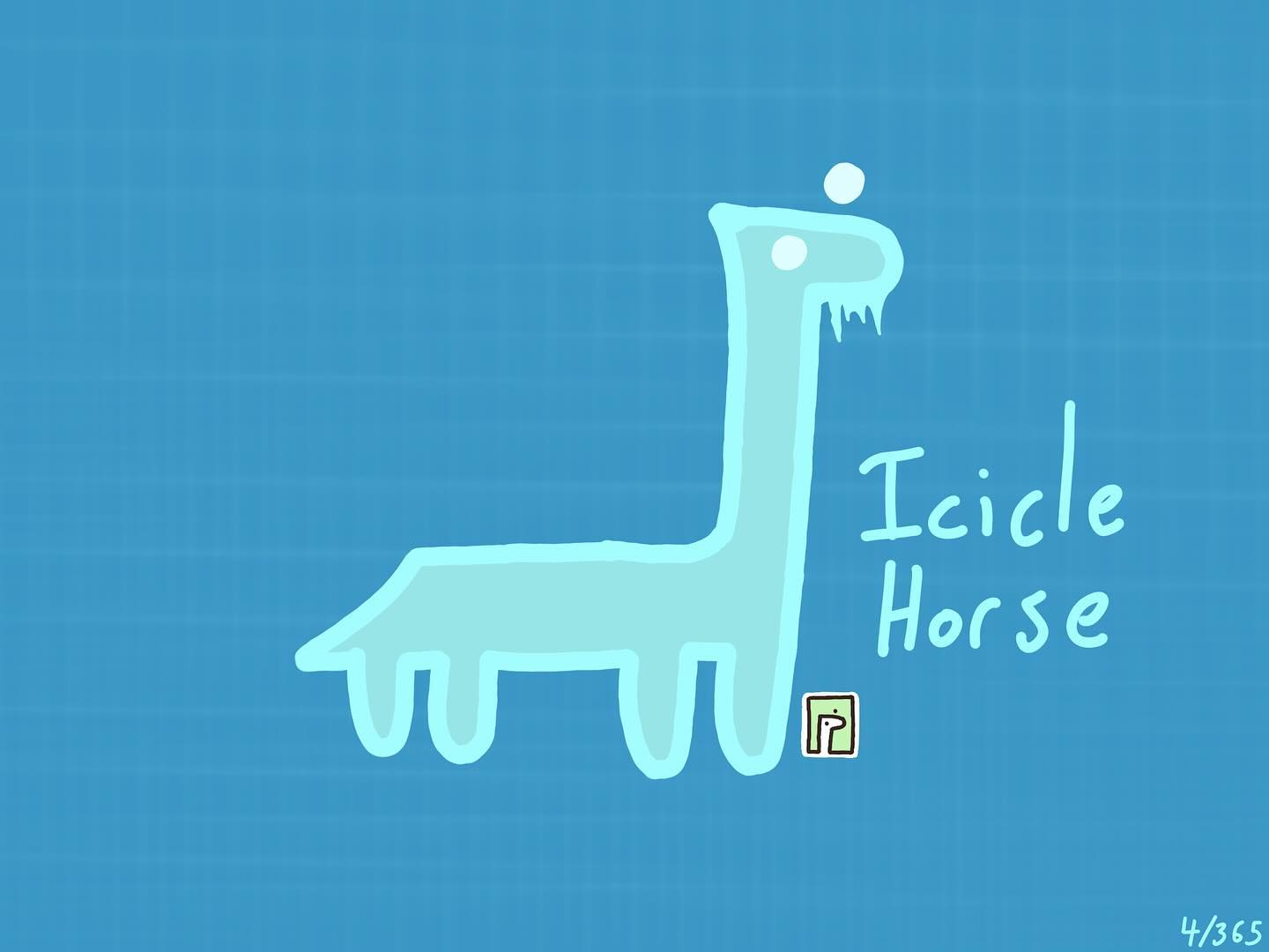 Icicle Horse
