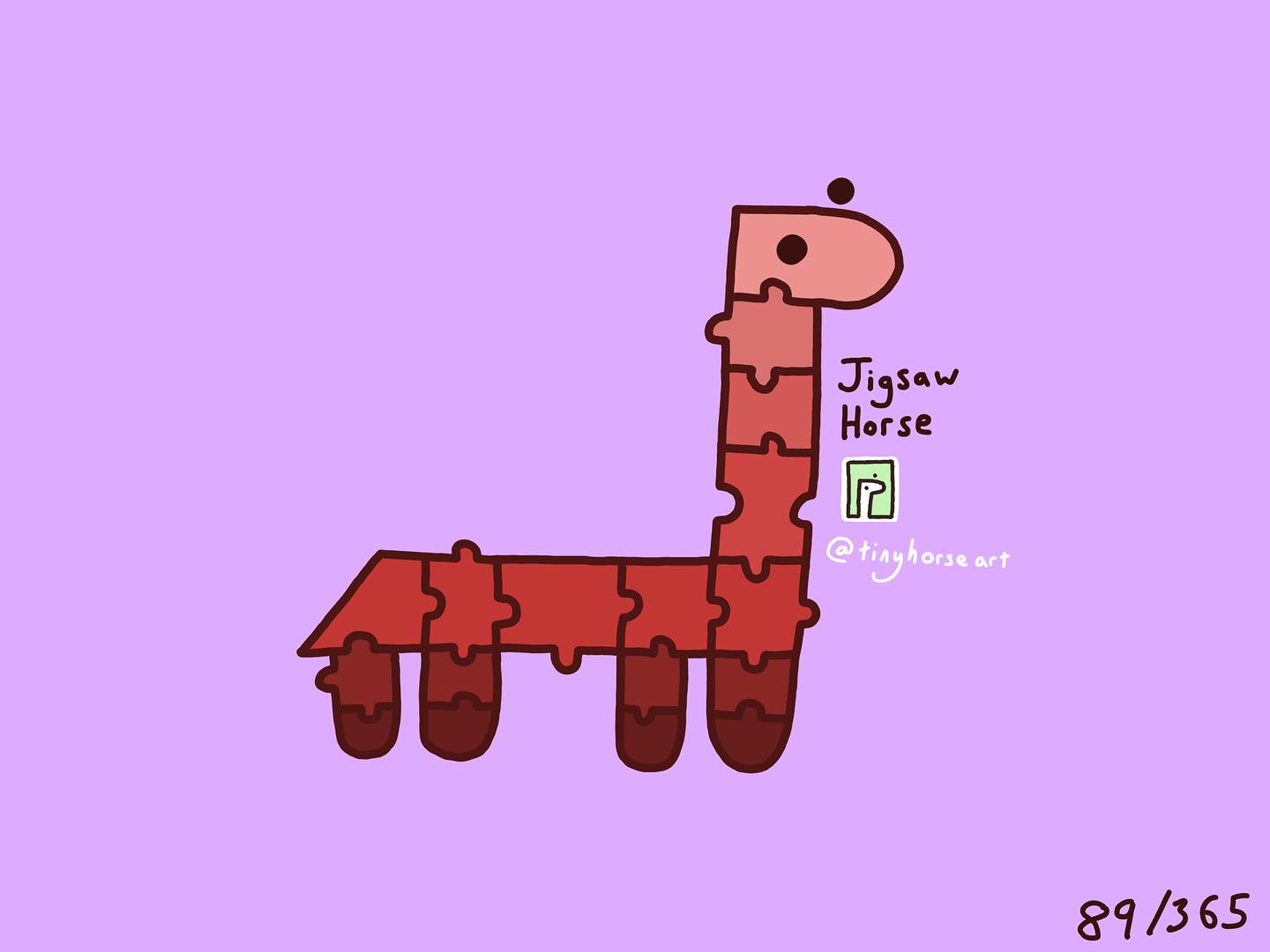 Jigsaw Horse
