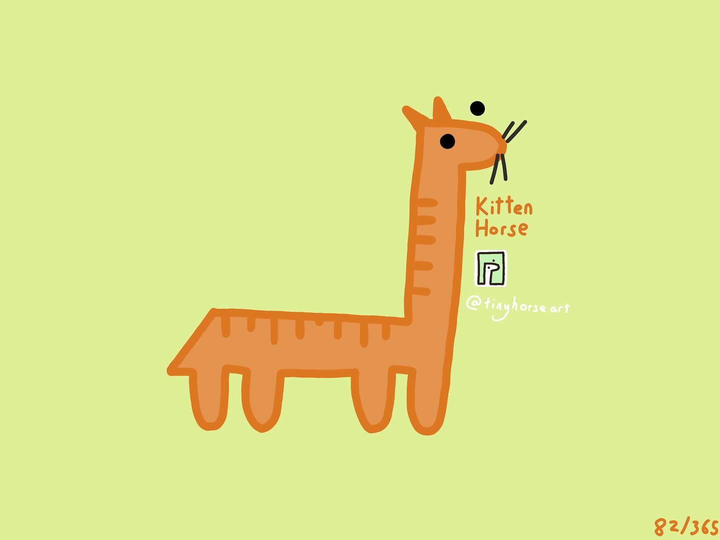 Kitten Horse