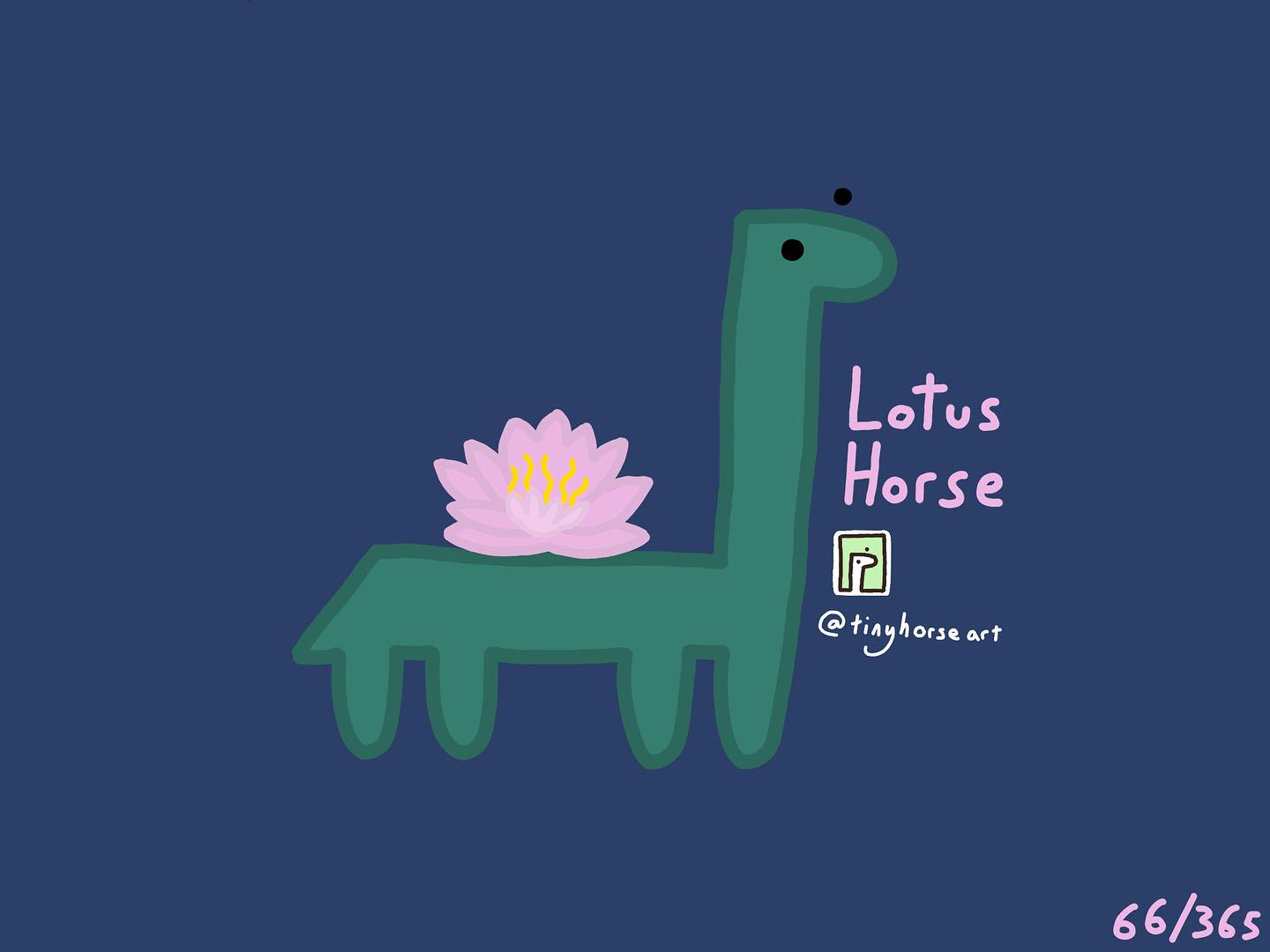 Lotus Horse