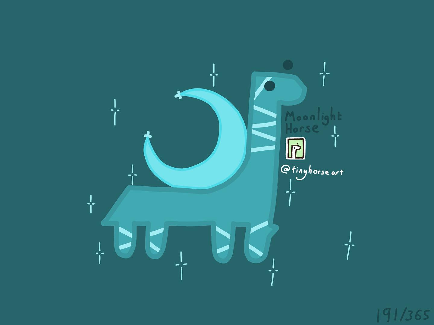 Moonlight Horse