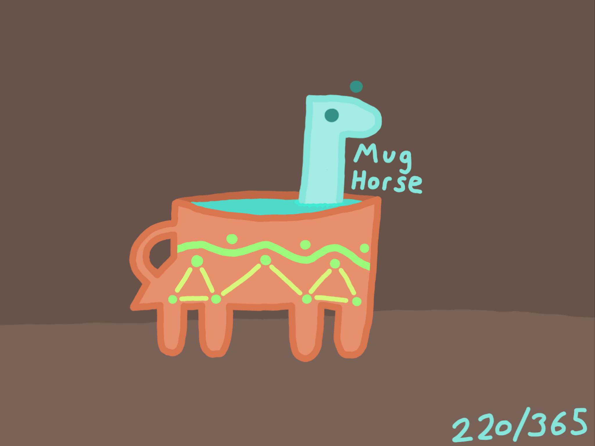 Mug Horse
