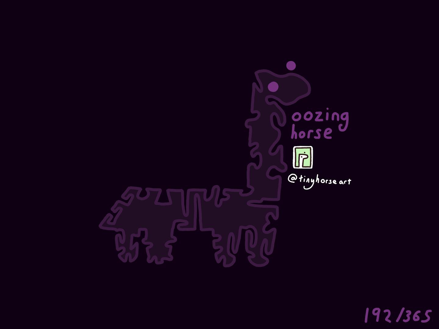Oozing Horse