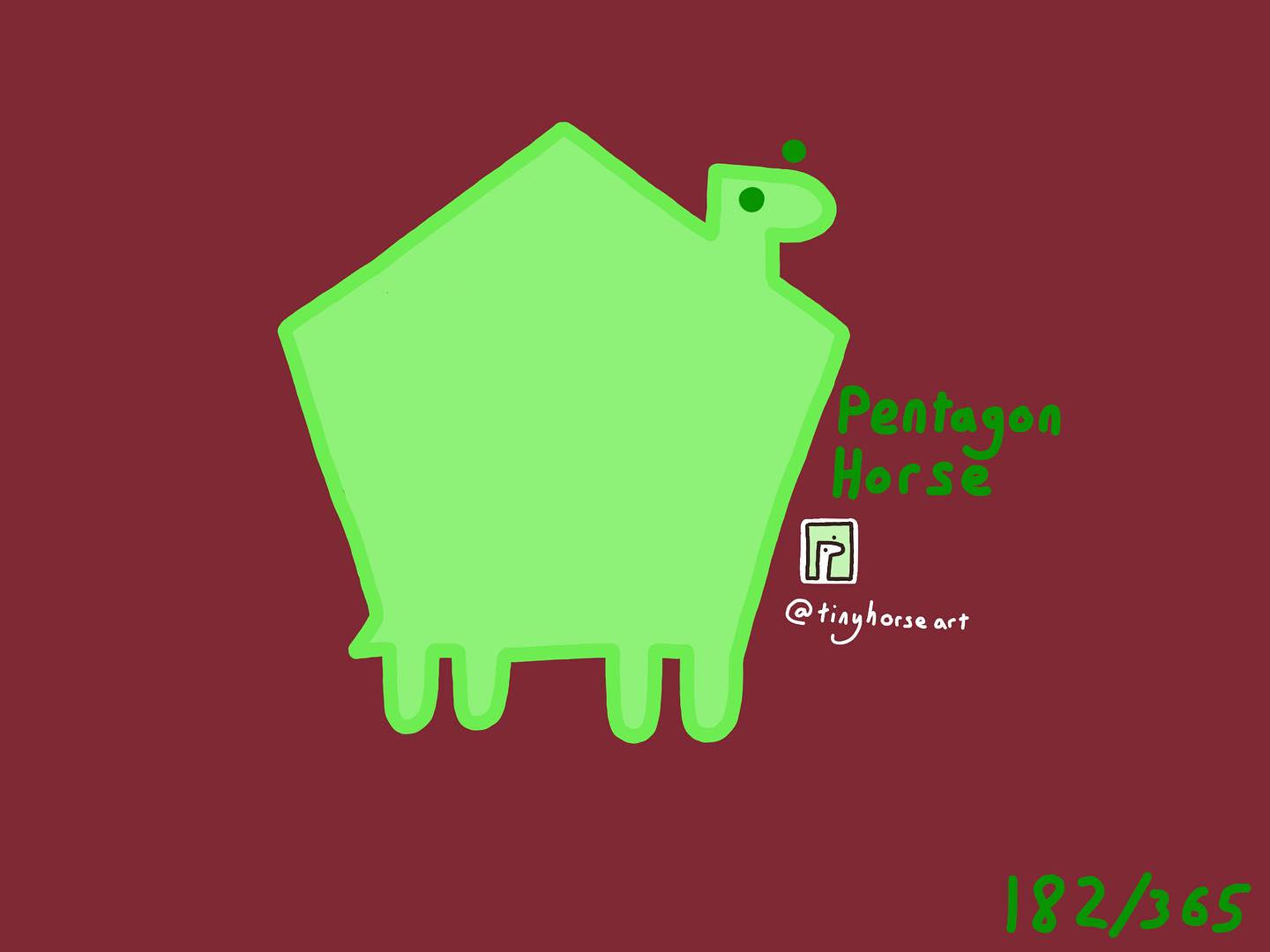 Pentagon Horse