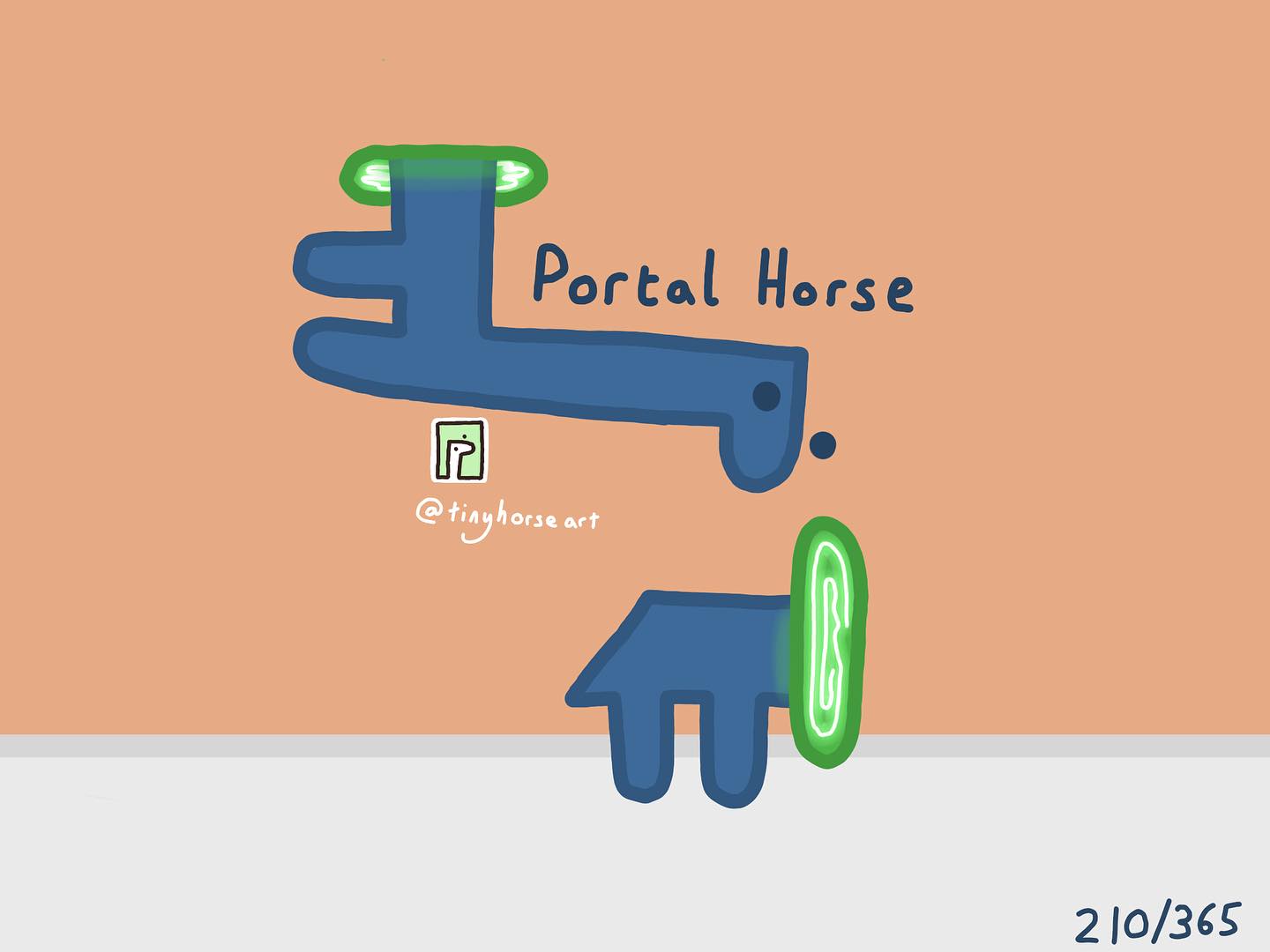 Portal Horse