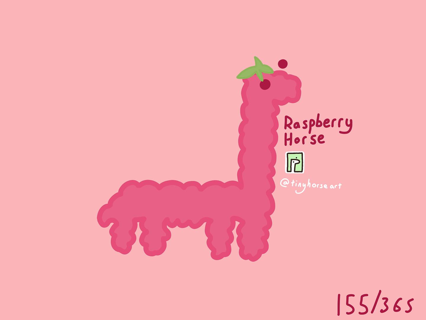 Raspberry Horse