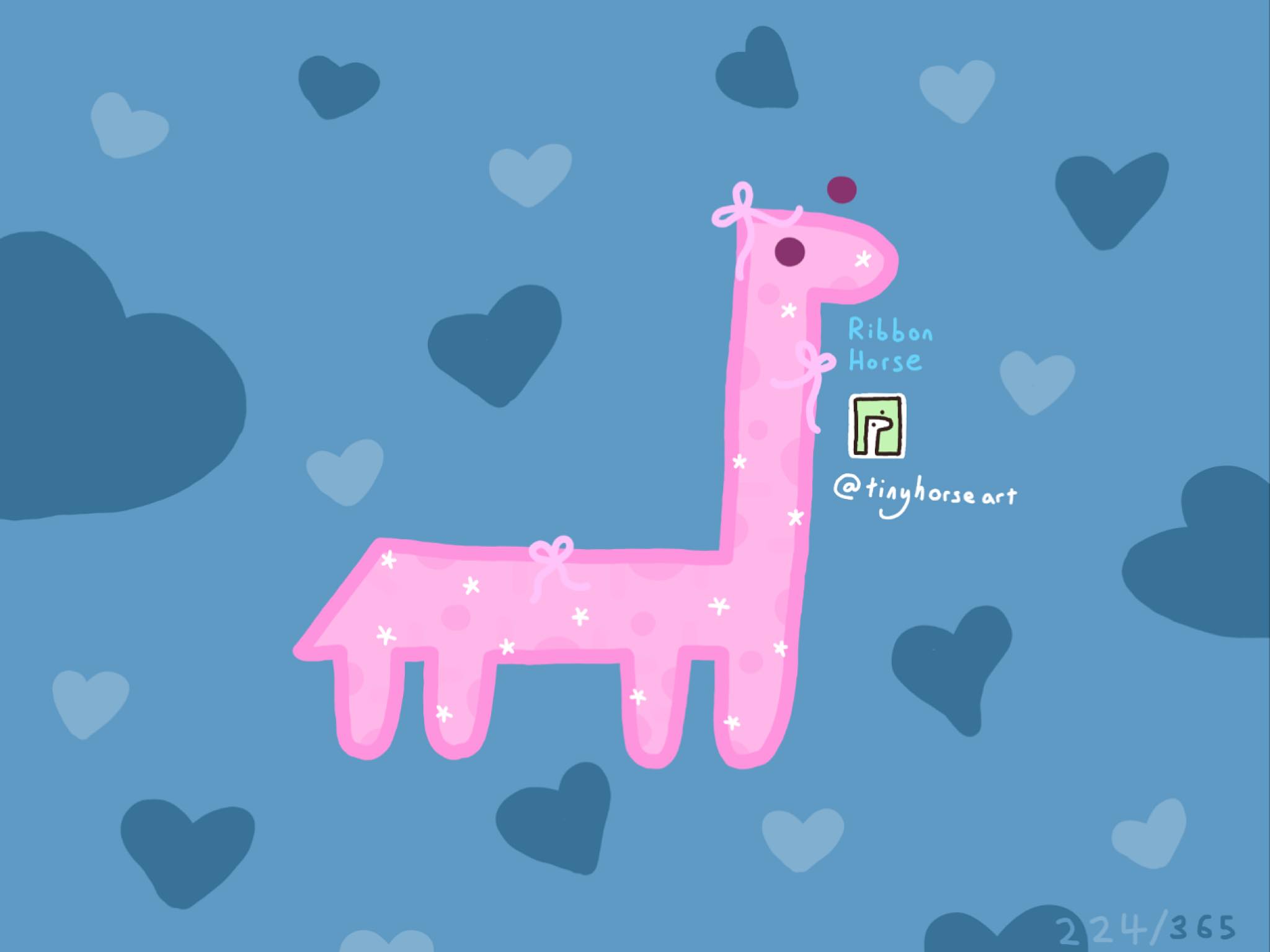 Ribbon Horse