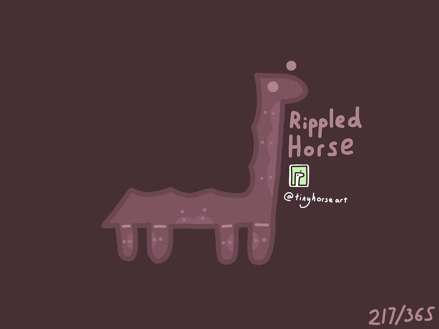Rippled Horse