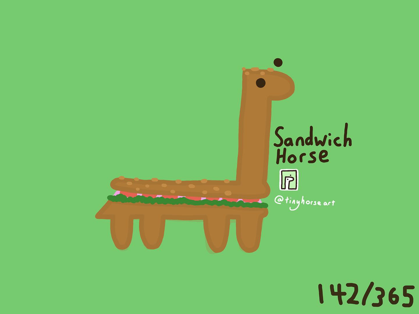 Sandwich Horse
