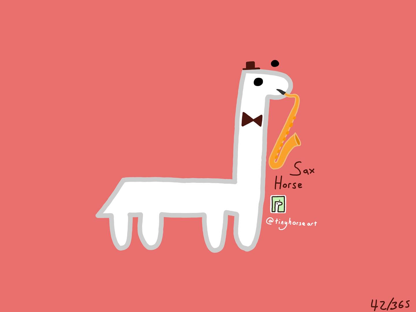 Sax Horse
