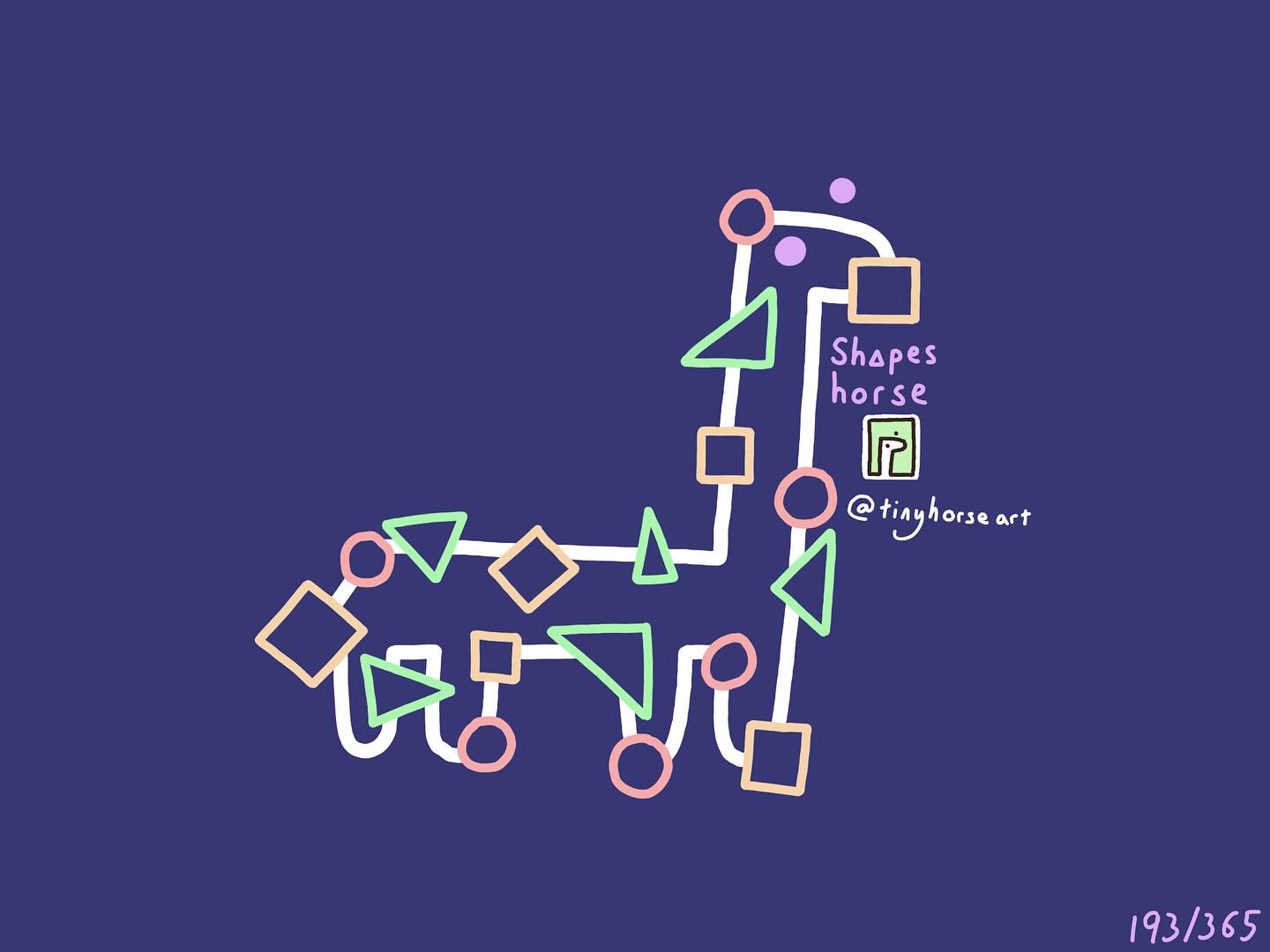 Shapes Horse
