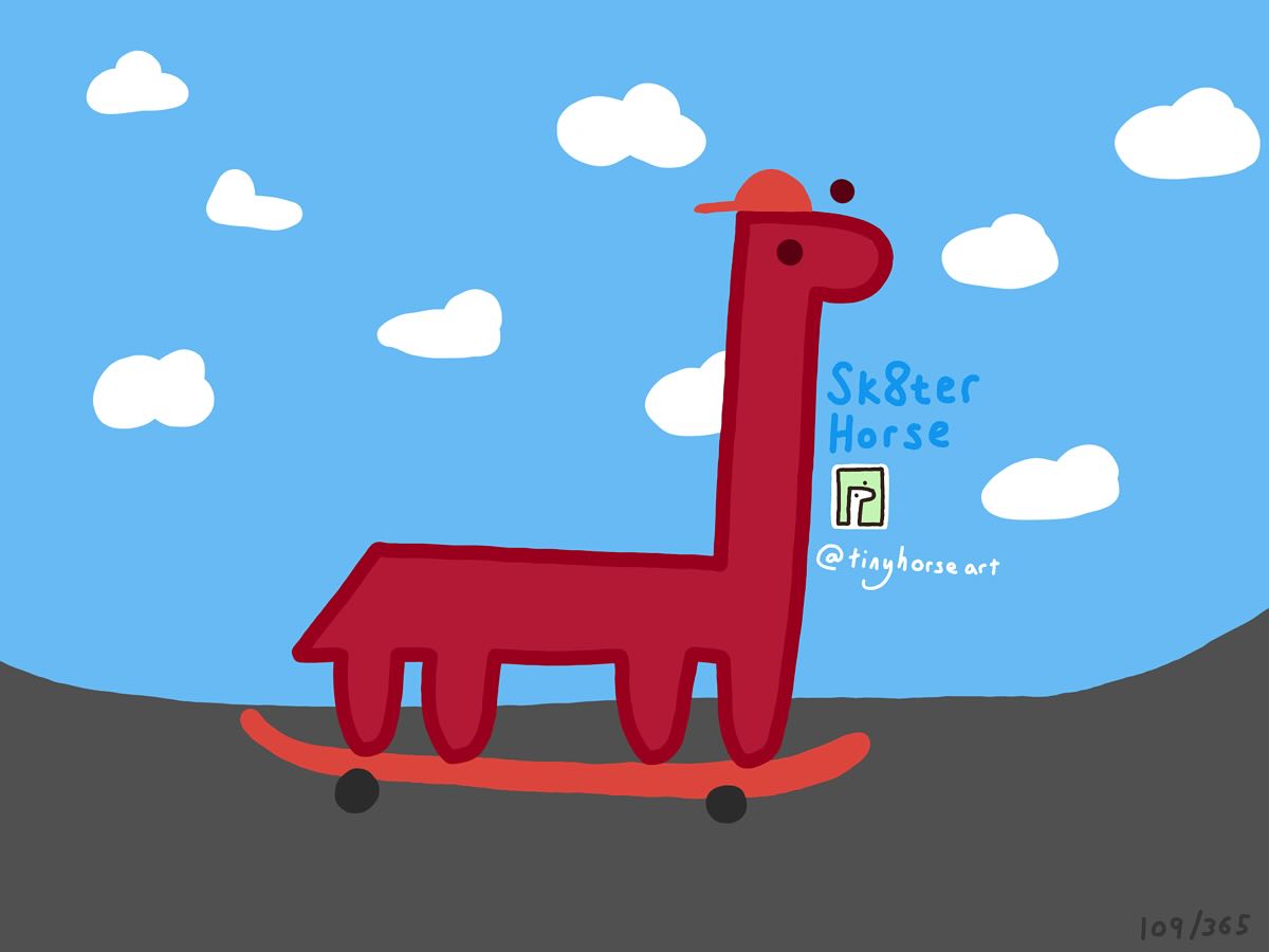Sk8ter Horse