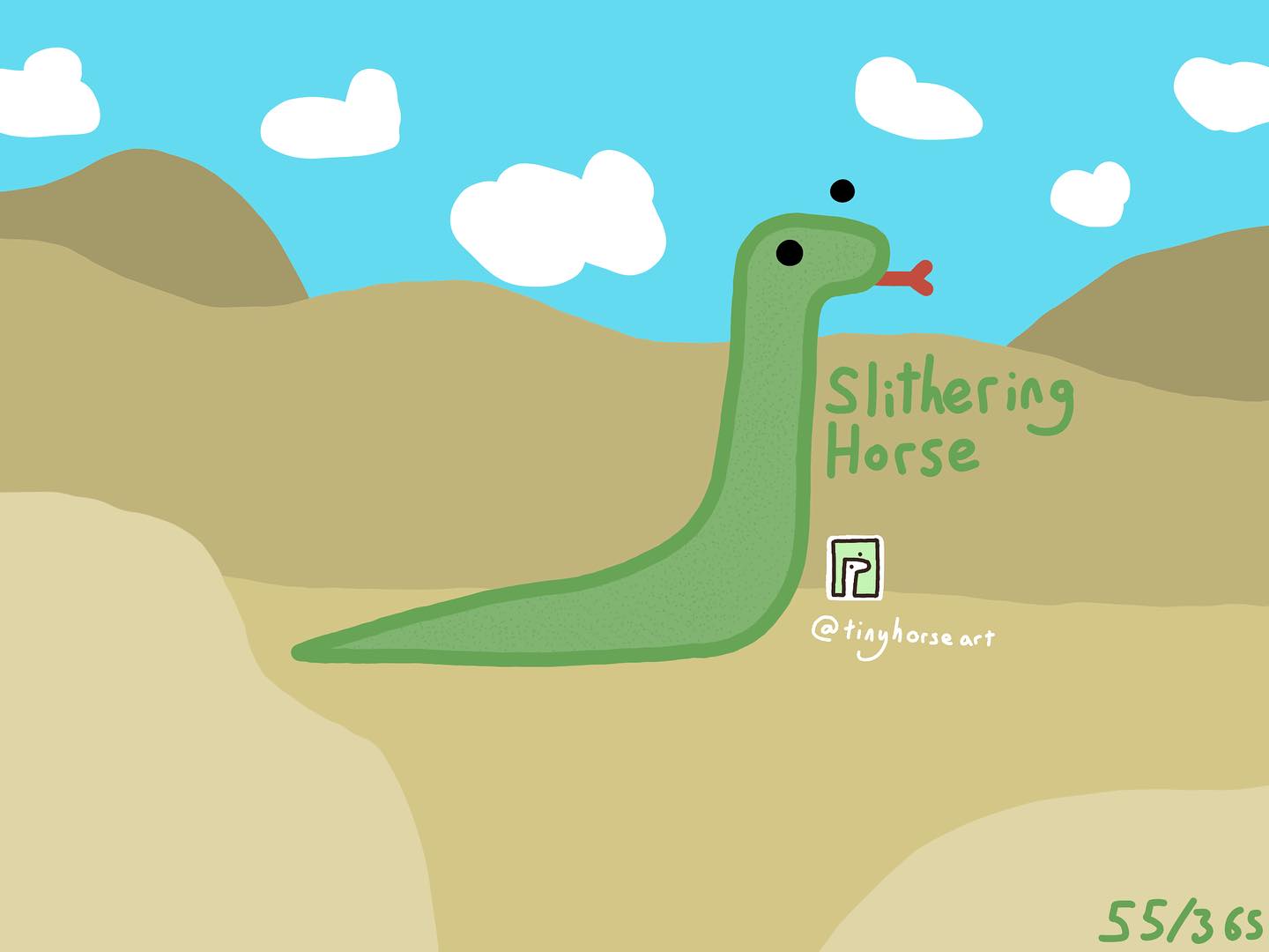 Slithering Horse