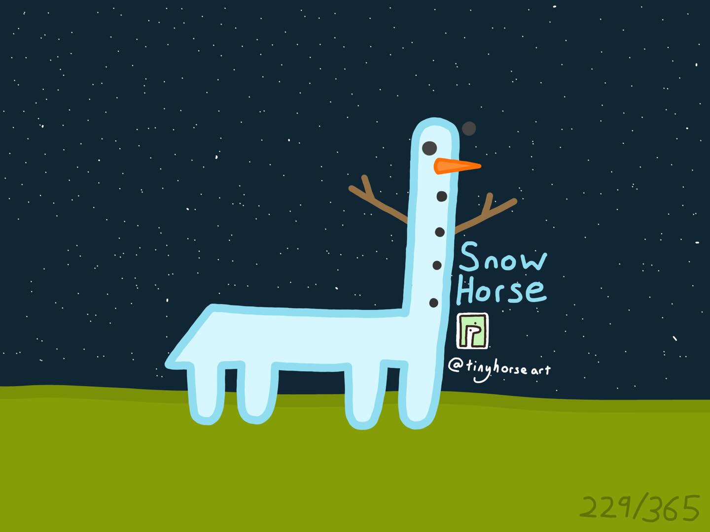 Snow Horse