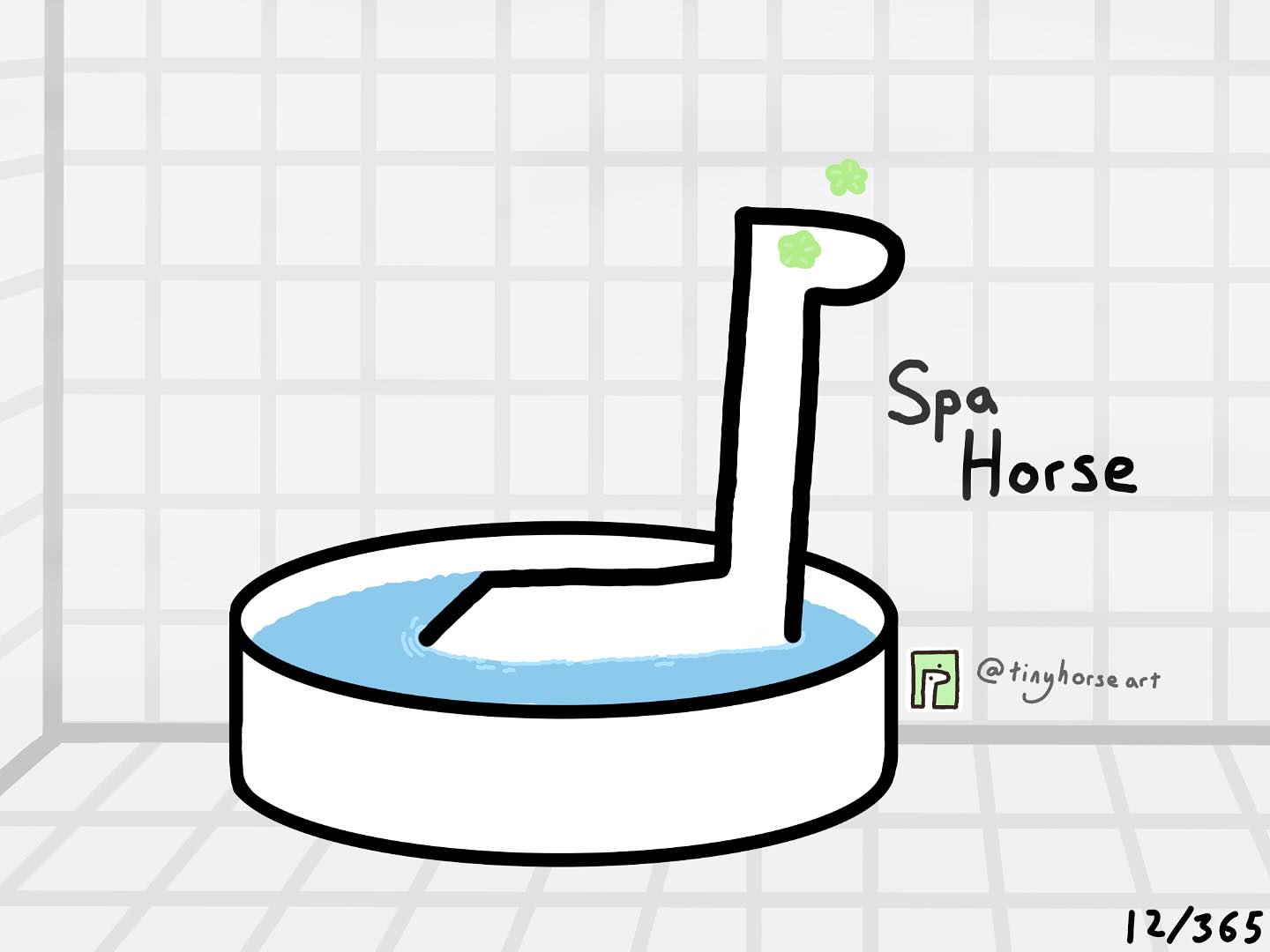 Spa Horse
