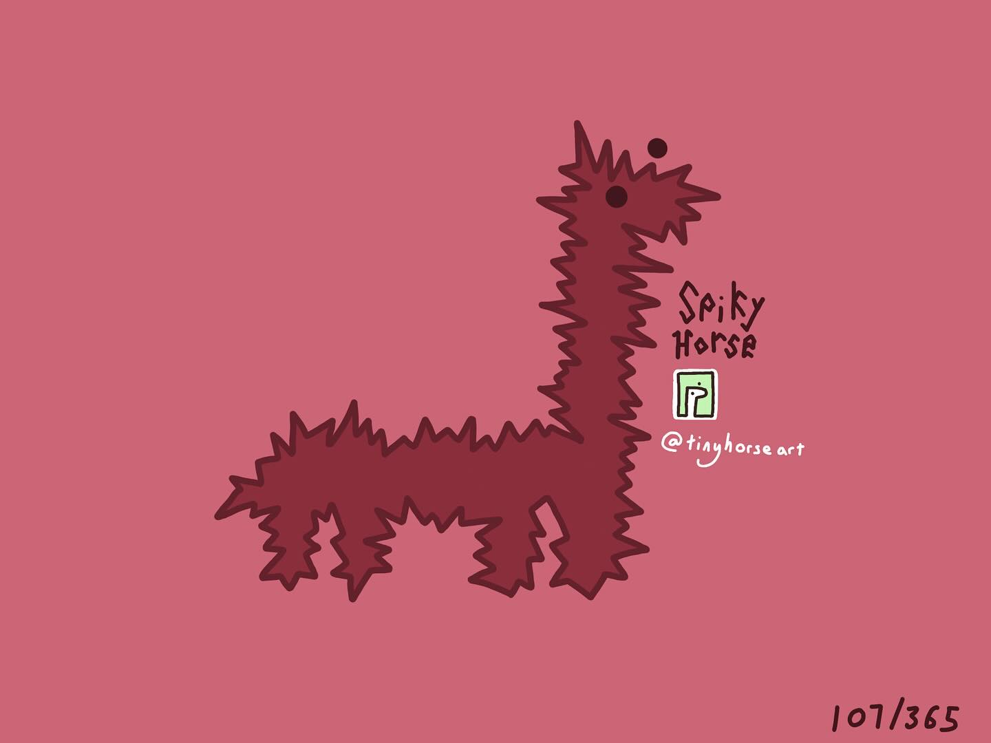 Spiky Horse