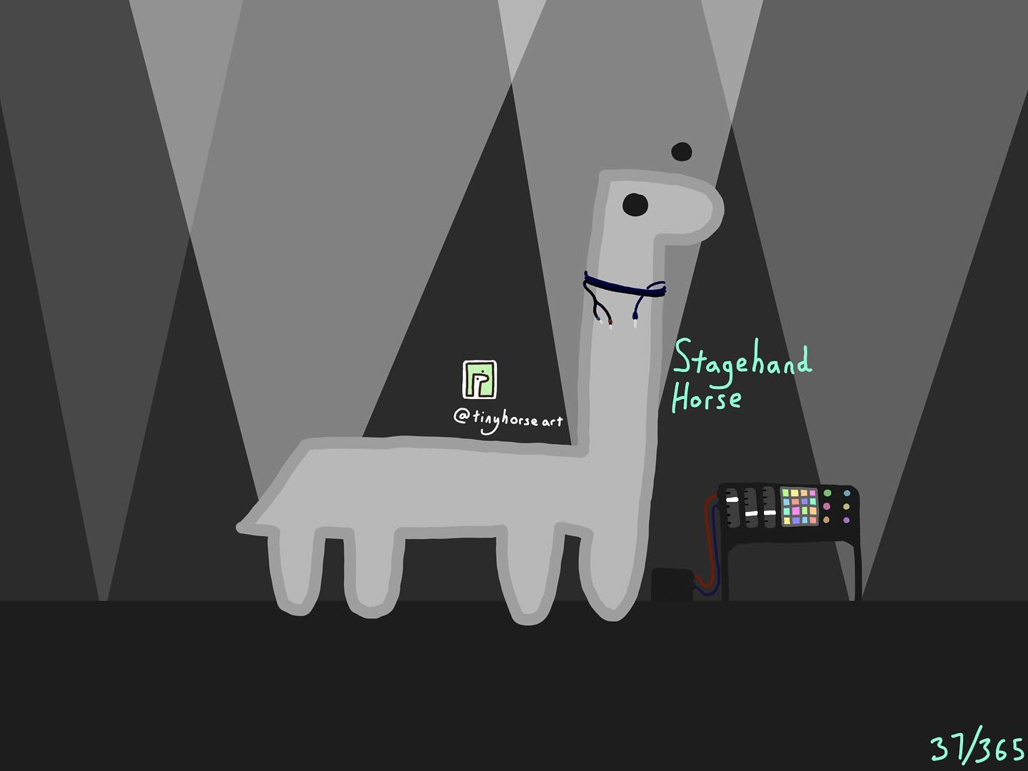 Stagehand Horse