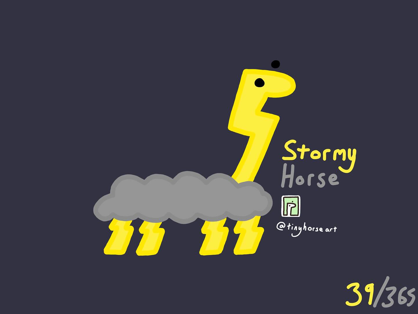 Stormy Horse