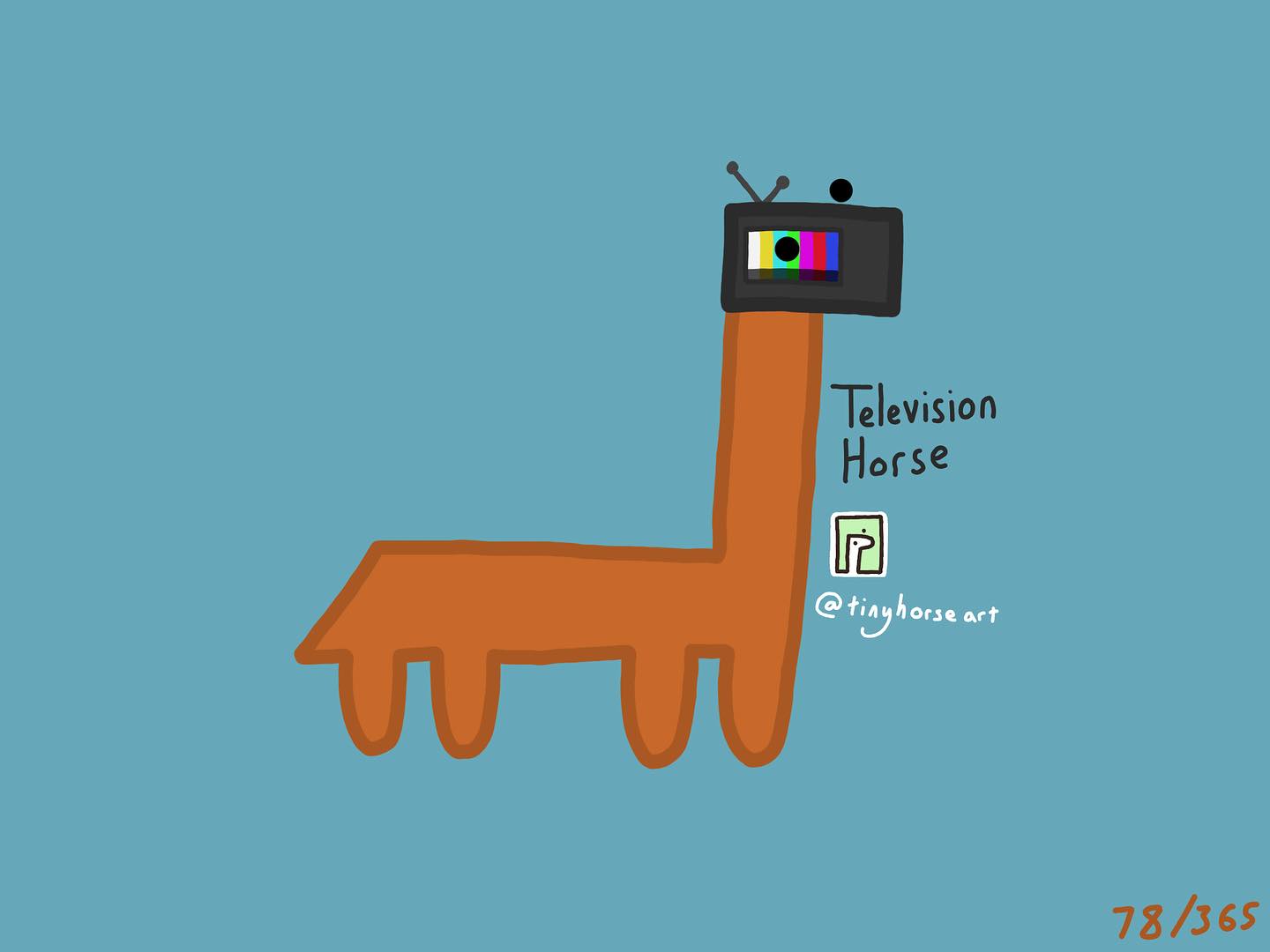 Television Horse